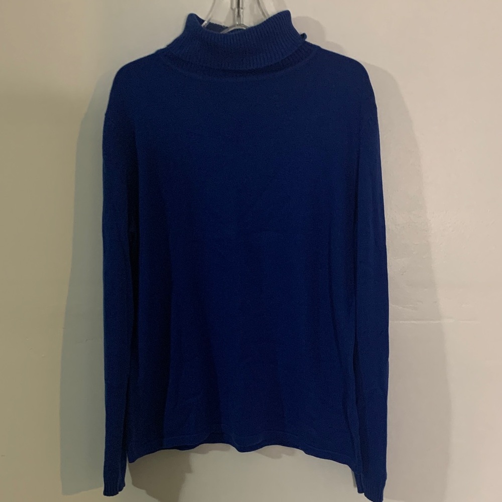 Yarnworks Blue Knit Sweater
